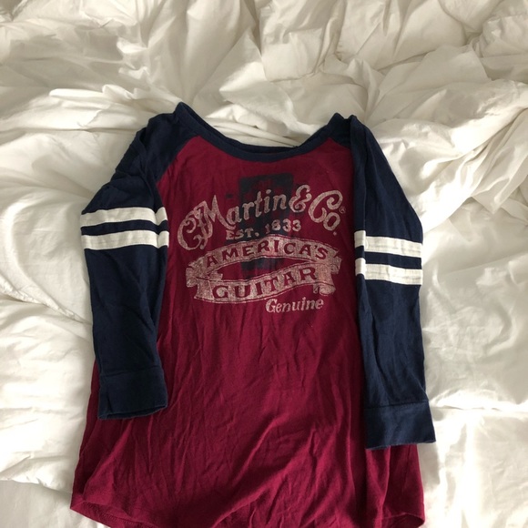 Lucky Brand Tops - ❌SOLD Lucky Brand Martin & Co. Baseball Tee
